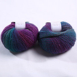 Breathable Alpaca Cotton Blend Yarn Multi Scene Acidproof Durable